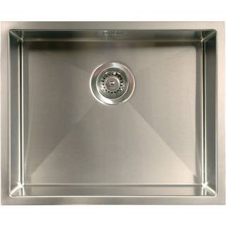 Intra Quadra 500 køkkenvask 500x400mm med strainer. Til planlimning