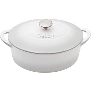 Denby Natural Canvas Cast Iron 28Cm Oval Casserole -