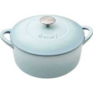 Denby Pavilion Cast Iron 26Cm Round Casserole -