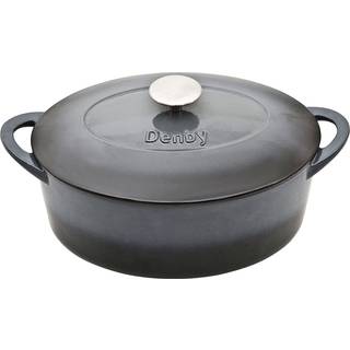 Denby Halo Cast Iron 28Cm Oval Casserole