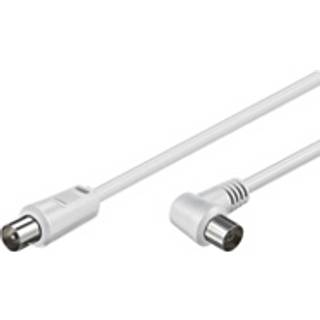 Pro Angled antenna cable (<70 dB) 2x shielded