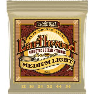 Ernie Ball Earthwood Bronze Guitarstrenge (Akustisk) - Medium Light 012-054