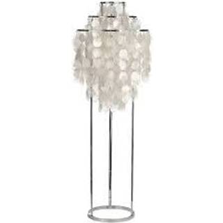 Verner Panton - Fun 1stm Gulvlampe Krom - Verpan - Hos Lampeagenten