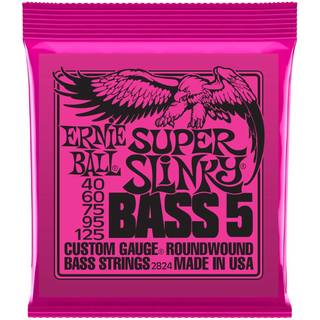 Ernie Ball Slinky Nickel Wound Basstrenge (5) - Super Slinky 045-100