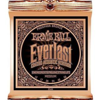 Ernie Ball Everlast Coated Phosphor Bronze Guitarstrenge (Akustisk) - Medium 013-056