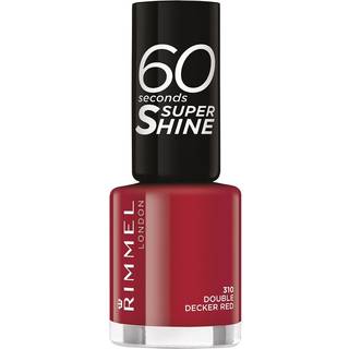 Rimmel 60 Seconds Super Shine Neglelak Skygge 310 Double Decker Red 8 ml - 8 ml