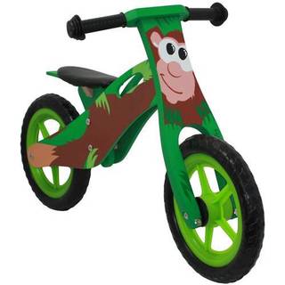 Løbecykel ABE i træ med rigtige lufthjul
