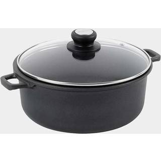 de Buyer Choc Extreme Bratentopf 24 cm / 4,7 L mit Antihaftbeschichtung - Aludruckguss - Schwarz