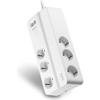 APC PM6-GR overspændingsbeskytter Hvid 6 AC stikkontakt(er) 230 V 2 m