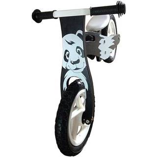 Løbecykel Panda i træ med rigtige lufthjul