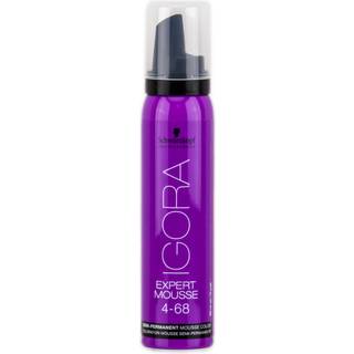 Schwarzkopf Professional Hårfarver Igora Expert Mousse Igora Expert Mousse 4-68 Mellembrun choko rød 100 ml (1.190,00 kr / 1 l) - 100 ml