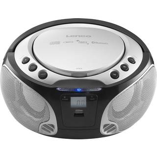 Lenco SCD-550SI bærbar FM-radio CD/MP3/USB/Bluetooth® med LED