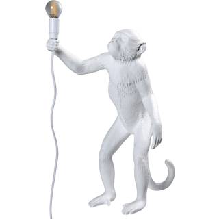 Monkey Lamp deko LED-terrasselampe, stående, sort