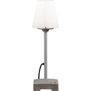 Lucca Lounge Udendørs Gulv/Bord Lampe E27, H59, IP44 i Grå - Konstsmide