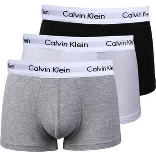3 Pack Low Rise Trunks - Cotton Stretch - Multi - L