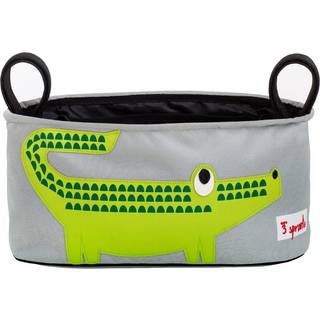 3 Sprouts Opbevaringskurv til klap- og barnevogn (Stroller organizer), Krokodille