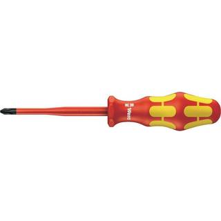 Wera 162 iS PH VDE-isoleret krydskærvsskruetrækker med reduceret klingediameter, PH 1 x 80 mm