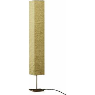 Standerlampe Med Stålfod Beige - 170 cm