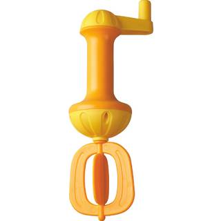 HABA Boblebad-visp – Sanse-badelegetøj til småbørn og større børn, Skumleg med drejehåndtag, Gul