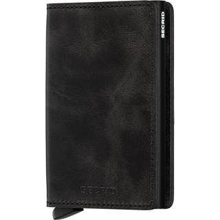 Secrid - Slimwallet Vintage Black - 6,8 x 10,2 x 1,6 cm
