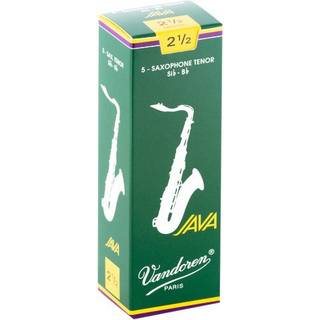 Vandoren SR2725 Tenor Sax Java Reeds styrke 25 kasse med 5