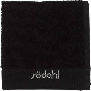 Södahl Organic Comfort vaskeklud black 30x30 cm
