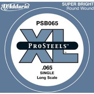 D'Addario PSB065 Prosteels Bas Guitar Single String Lang skala .065