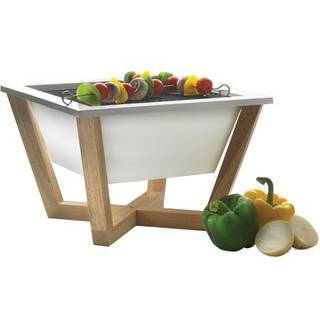 XDdesign - Grill - Nido - Hvid - 23,5 x 35 x 35 cm