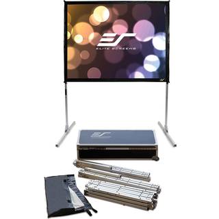 Elite Screens Quickstand fast fold lærred pro | 150 tommer