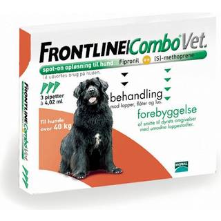 Frontline Combo Vet - hund over 40 kg - 3 pipetter