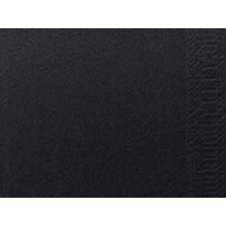 Duni Serviet 2-lags 24x24 Cm Sort 2400 Stk.