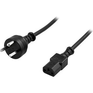 Computer strømkabel med DK EDB stik (Type-K C5) | 2 meter