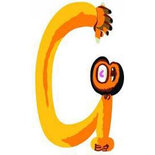 Djeco dyrebogstaver G