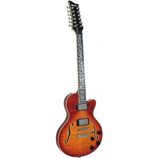 Elguitar - 12 strenget. Dimavery LP-612. Sunburst