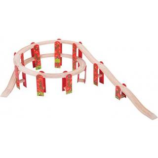 Bigjigs Wooden Rails - Viaduct Expansion Set 27 pcs
