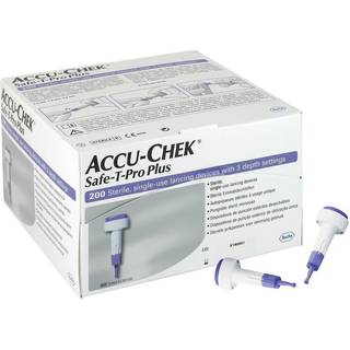 Accu-Chek Safe-T-Pro Lancetter Medicinsk udstyr 200 stk + FRI FRAGT