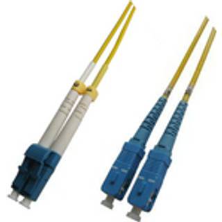 MicroConnect LC-SC Singlemode duplex OS2 optisk kabel | 3 meter | PRIS-MATCH