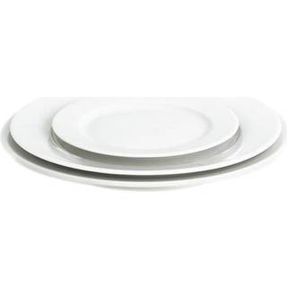 Pillivuyt Sancerre tallerken Ø 17 cm Hvid