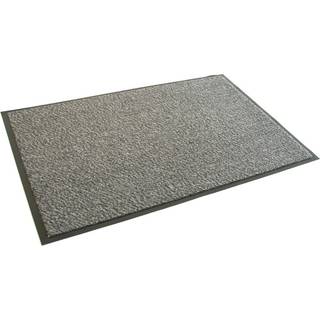 Dørmåtte lysgrå 45x75cm meleret