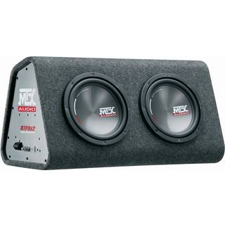 MTX RTP8x2 Aktiv Subwoofer m. Indbygget Klasse-D Forstærker (2x8")