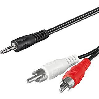 3,5mm TRS hane - 2 RCA hane 5 meter