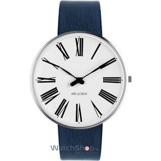 Arne Jacobsen Roman Watch Ø40mm unisexur, med blå rem