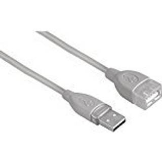 Hama USB extension cable gray 5m