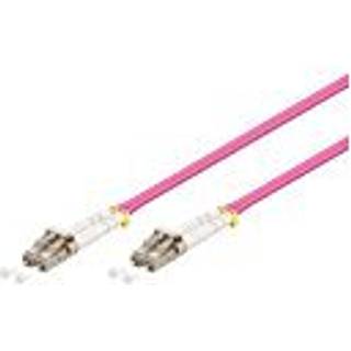 GOOBAY Fiberkabel  50/125  my  LC-LC,OM4  Multimode  duplex,  1  m