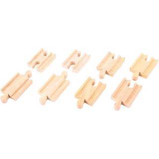 Bigjigs Wooden Rails - Mini 8 pcs.
