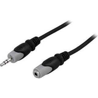 DELTACO MM-158 Extension cable for audio 50cm