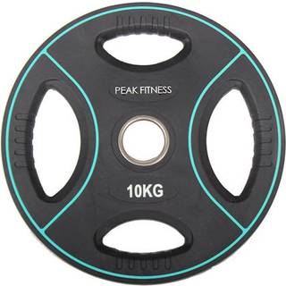 Peak Fitness 10 kg 50 mm vægtskive Poly Urethane