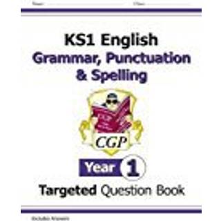 KS1 English Year 1 Grammar, Punctuation & Spelling Targeted Question Book (with Answers)