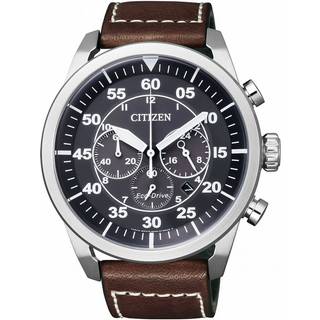 Citizen CA4210-16E Sort/Læder Ø45 mm