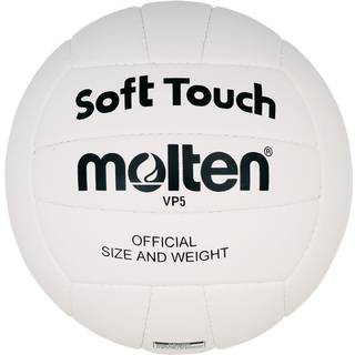 Molten VP5 VOLLEYBALL, 5, Hvid